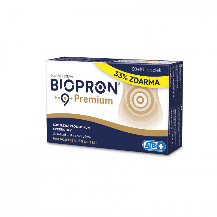 BIOPRON 9 Premium, 30 + 10 cps. V akcii aj BIOPRON 9 Premium, 60 cps