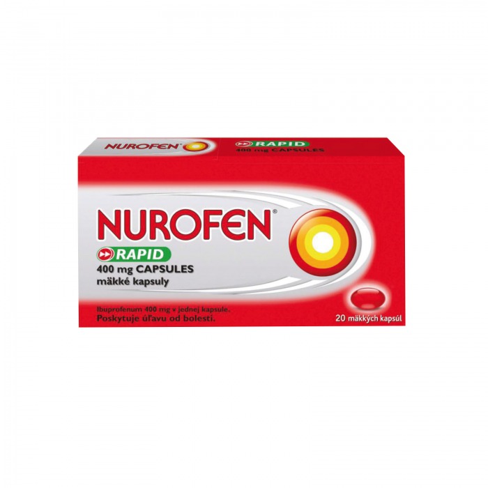 NUROFEN® Rapid 400 mg Capsules,  20 kapsúl