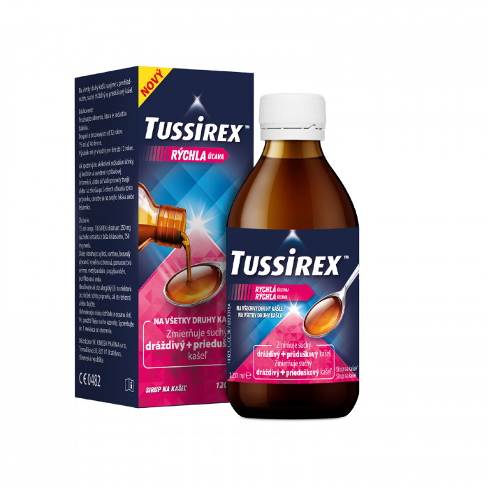 TUSSIREX sirup, 120 ml
