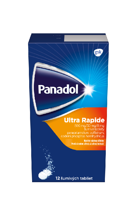 Pri nákupe Panadol Ultra Rapide  12 ks šumivých tabliet získate masku tvárovú len za 0,01 €.