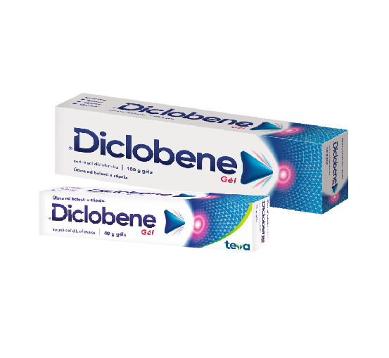 Diclobene, gél 100 g   + Diclobene, gél 40 g len za 0,01 €