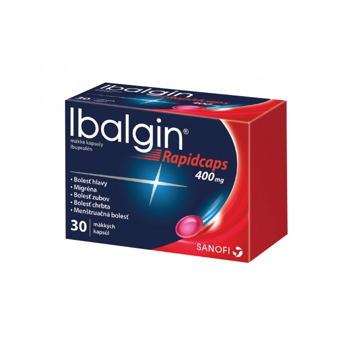 Ibalgin® Rapidcaps 400 mg, 30 tbl