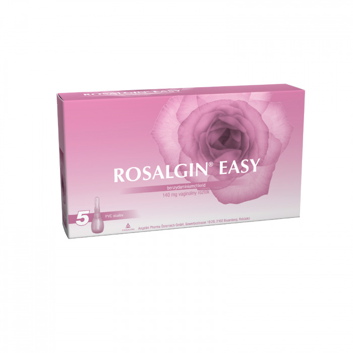 ROSALGIN® EASY, 140 mg vaginálny roztok, 5 x 140 ml