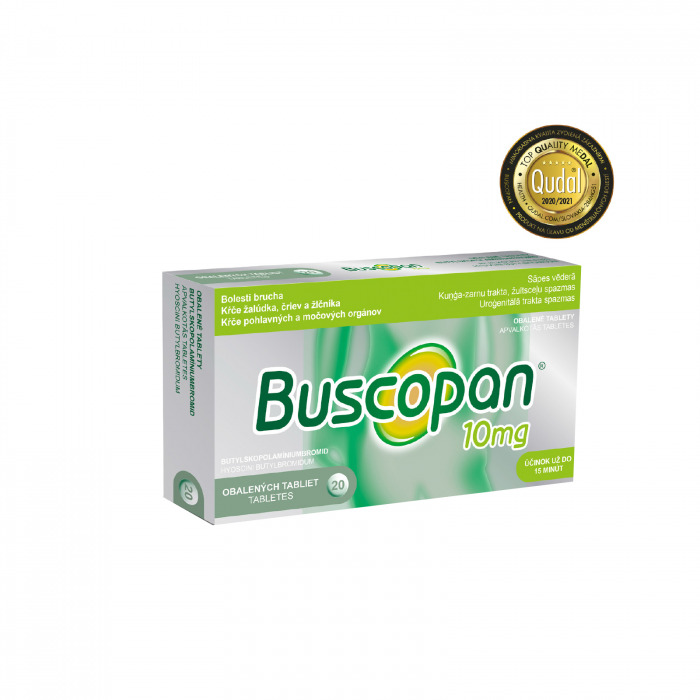Buscopan®, 10 mg, 20 tbl