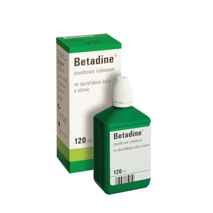 Betadine dezinfekčný roztok 120 ml