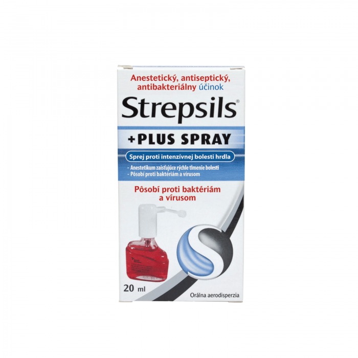 Strepsils® Plus Spray, orálna aerodisperzia 20 ml