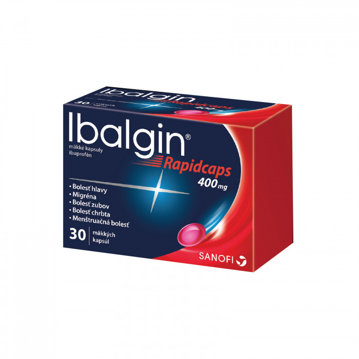 Ibalgin® Rapidcaps 400 mg, 30 cps
