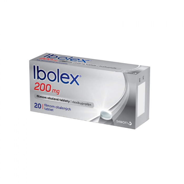 Ibolex® 200 mg filmom obalené tablety, 20 tbl