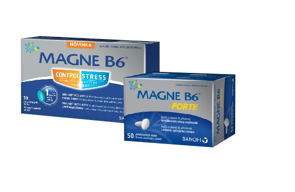 Pri kúpe MAGNE B6 FORTE 50 tbl získate MAGNE B6 CONTROL STRESS 30 tbl za 0,01 €
