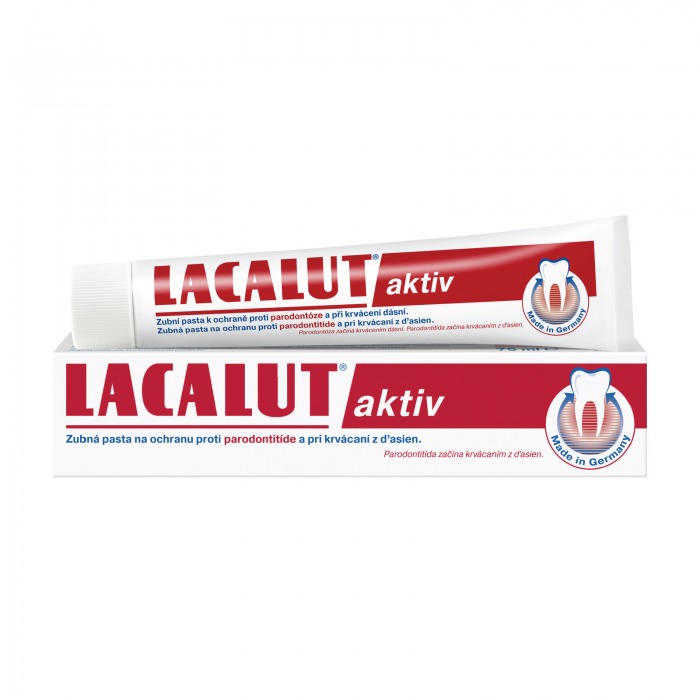 LACALUT Aktiv, zubná pasta 75 ml