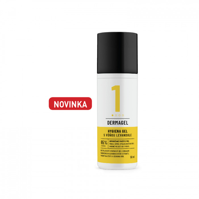DERMAGEL – Hygiena gel s vôňou levandule, 50 ml